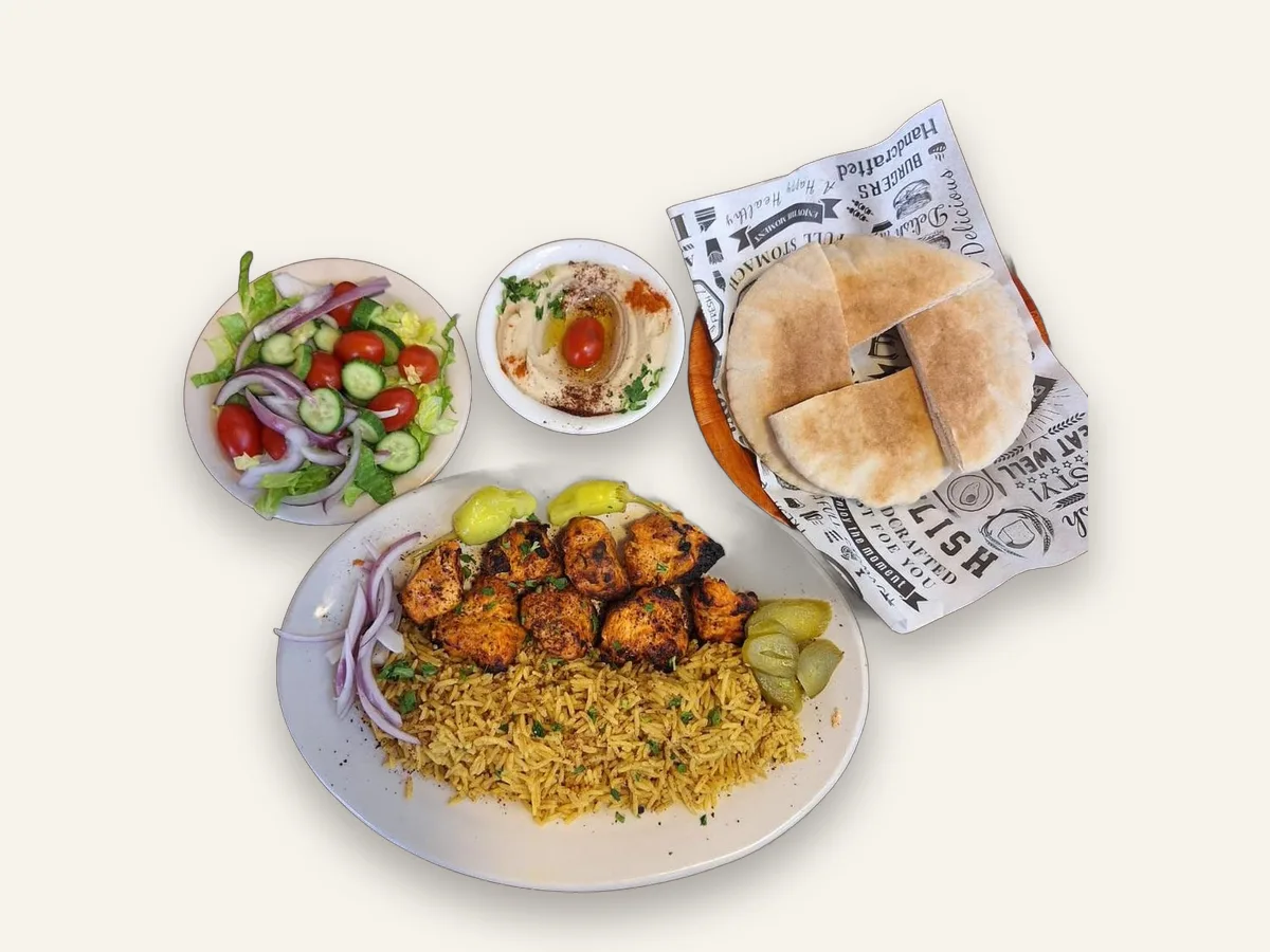 Chicken Kabob Plate
